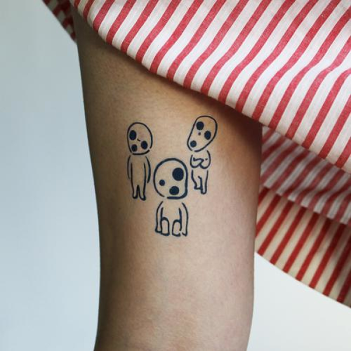 Tamashi by Rachel Llanera is a Gaming & Fandom temporary tattoo from inkbox - 0