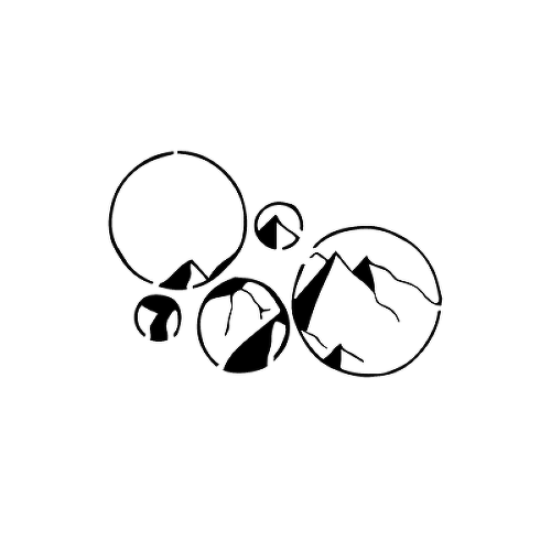 Teton by Marion is a Geometric temporary tattoo from inkbox - 1