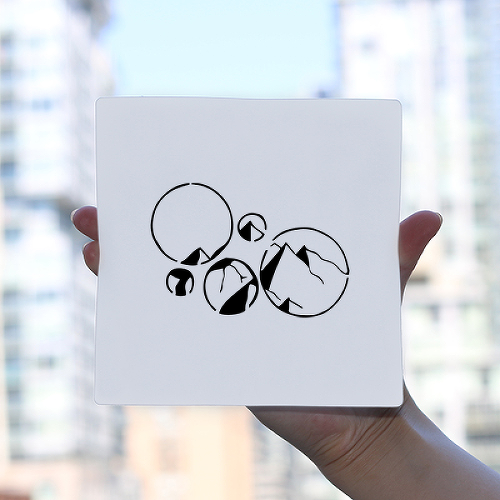 Teton by Marion is a Geometric temporary tattoo from inkbox - 0