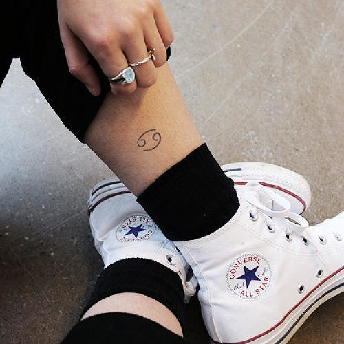 The Crab by Nikki Di Biasio is a Astrology temporary tattoo from inkbox - 2