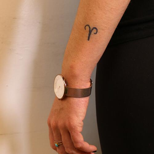 The Ram by Inkbox is a Astrology temporary tattoo from inkbox - 2