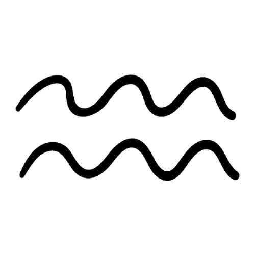 The Water Bearer by inkbox is a Astrology temporary tattoo from inkbox - 1