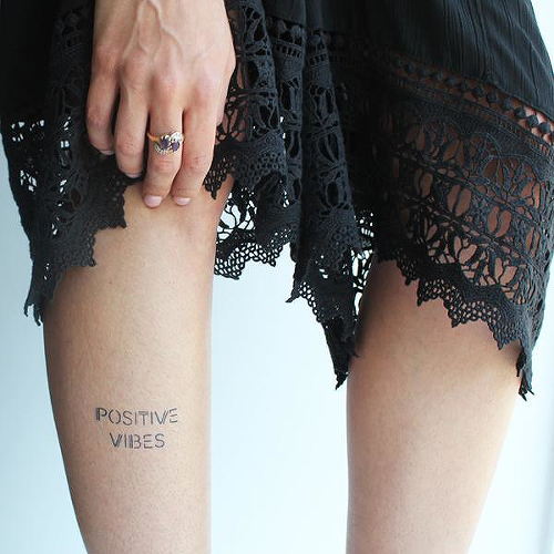 Thetikos by Karmen Man is a Quotes temporary tattoo from inkbox - 0