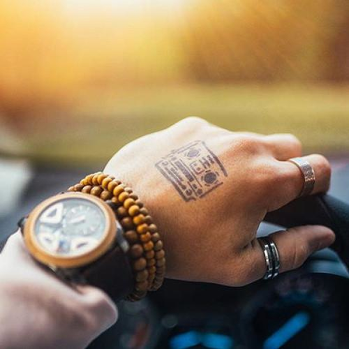 Tintinnabulation by inkbox is a Music temporary tattoo from inkbox - 0
