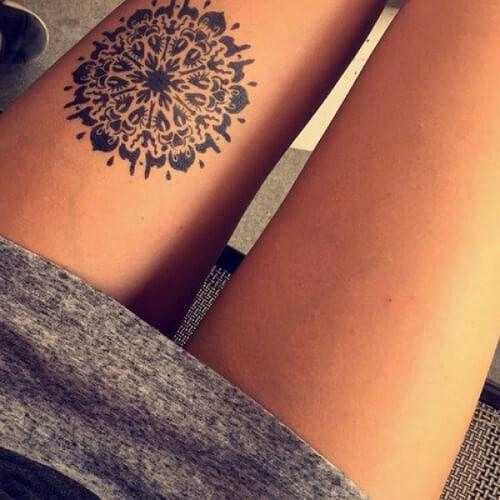Tourbillion by Nikki Di Biasio is a Geometric temporary tattoo from inkbox - 2