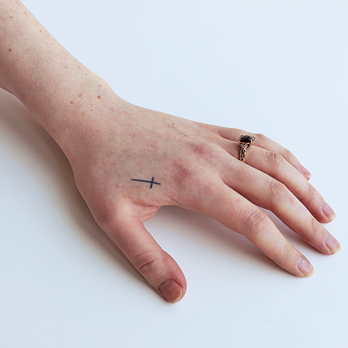 Traicere by Melina is a Minimal temporary tattoo from inkbox - 2