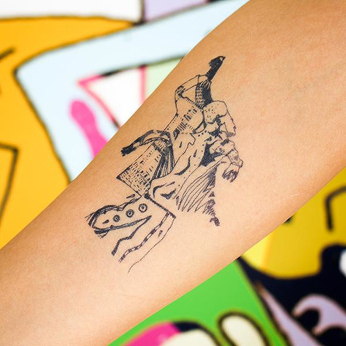 Trailblazer by Chella Man is a temporary tattoo from inkbox - 2