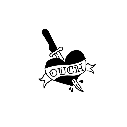 Treachery by Sebastian Eisenberg is a Hearts temporary tattoo from inkbox - 1