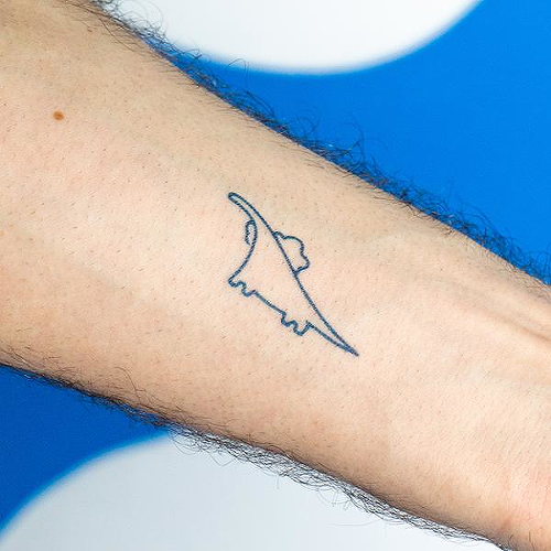 Triassic by Chinatown Stropky is a temporary tattoo from inkbox - 2