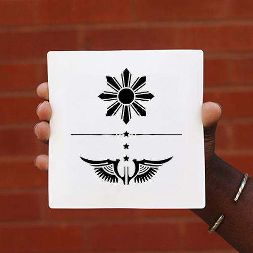 Tridom by Zuleika De Guzman is a Random temporary tattoo from inkbox - 0