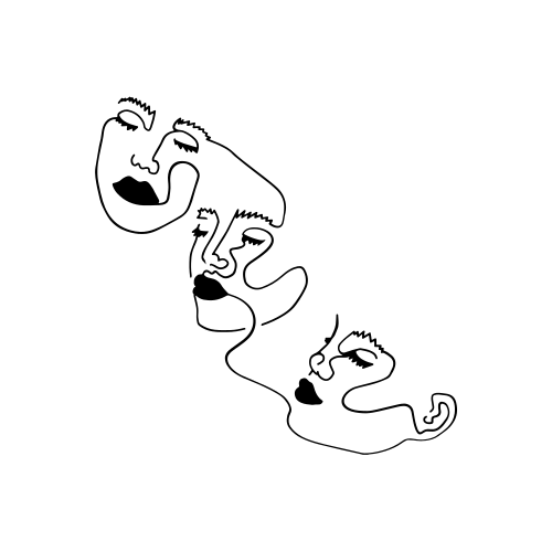 Trio by felix curbbun is a temporary tattoo from inkbox - design