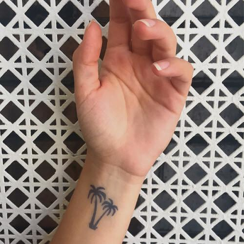 Tropic by Nikki Di Biasio is a Nature temporary tattoo from inkbox - 2