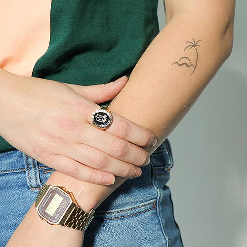 Tropski by Mikie Jae is a Minimal temporary tattoo from inkbox - 0