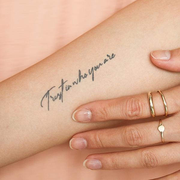 Trust Yourself by inkbox is a temporary tattoo from inkbox - 0