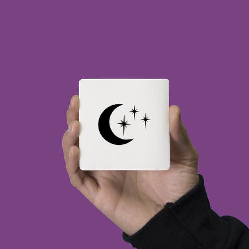 Tungl by Emily Corinne is a Minimal temporary tattoo from inkbox - 0
