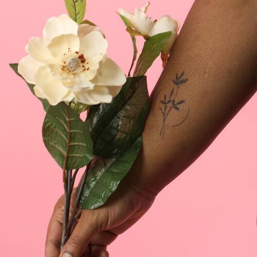 Udumbara by inkbox temporary tattoos is a Flowers temporary tattoo from inkbox - 2