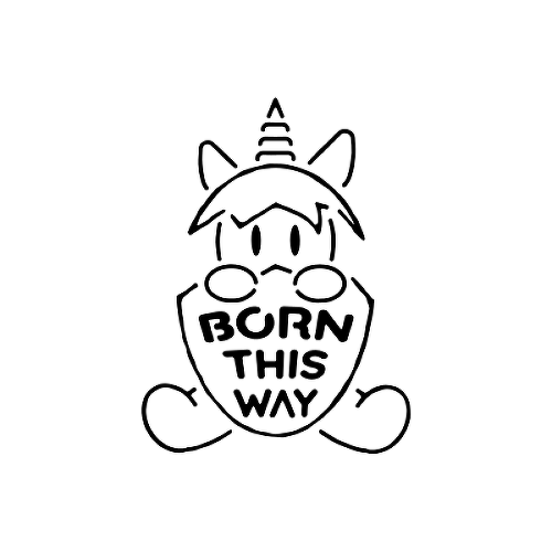 Uniquecorn by Hade Haylar is a Animals temporary tattoo from inkbox - 1