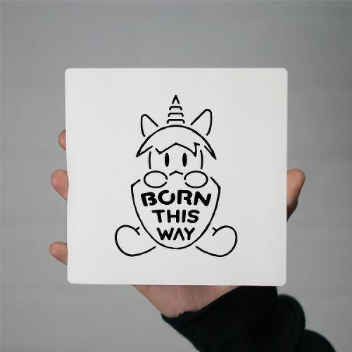 Uniquecorn by Hade Haylar is a Animals temporary tattoo from inkbox - 0