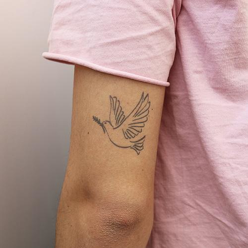 Unity by inkbox is a Birds & Feather temporary tattoo from inkbox - 0