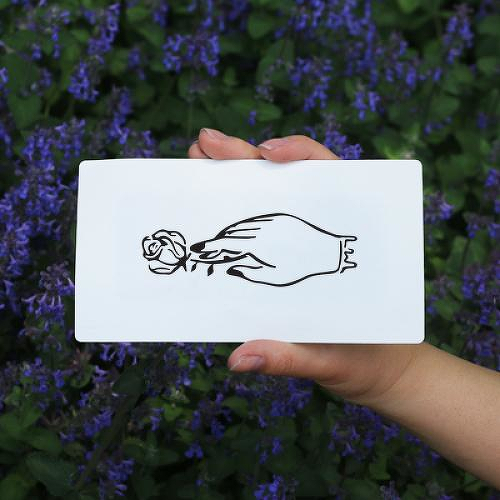 Uthando by Rafael Tato is a Flowers temporary tattoo from inkbox - 0