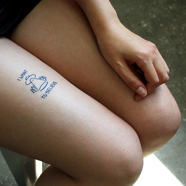 Uzayli by Natalie Mi is a temporary tattoo from inkbox - 0