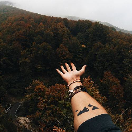 Vale by inkbox is a Geometric temporary tattoo from inkbox - 0