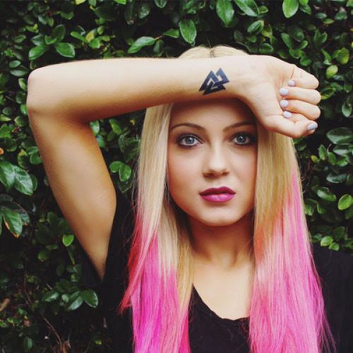 Valk by inkbox is a Geometric temporary tattoo from inkbox - 0