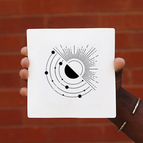 Vernal by Cecilia Gomez is a Geometric temporary tattoo from inkbox - 0