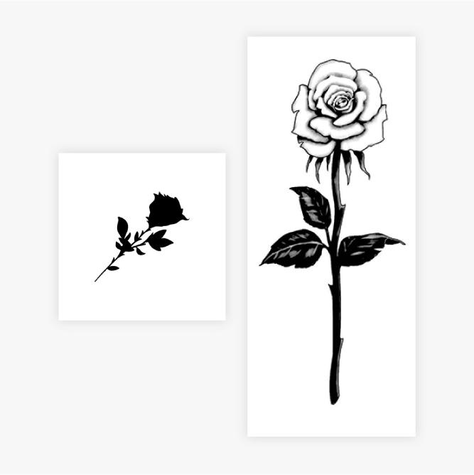 Smell the Roses by inkbox tattoos is a temporary tattoo from inkbox - 0