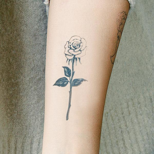Vie En Rose Bundle of 2 by inkbox tattoos is a temporary tattoo from inkbox - 2