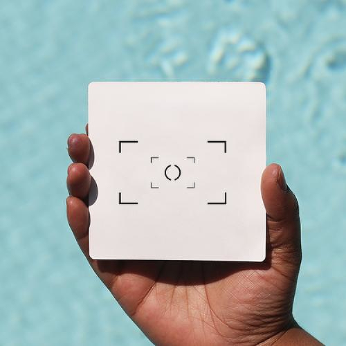 Viewfinder by Kristine Vodon is a Minimal temporary tattoo from inkbox - 0