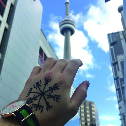Visir by inkbox is a Geometric temporary tattoo from inkbox - 1
