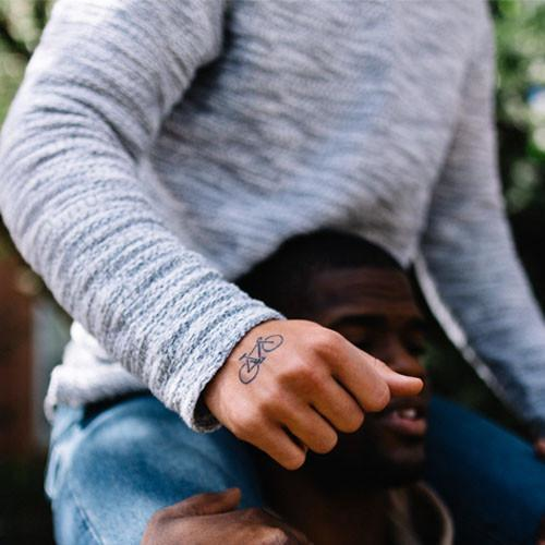 Von Drais by inkbox is a temporary tattoo from inkbox - 1