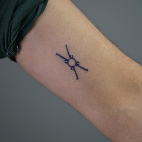 Wedge by inkbox is a Gaming & Fandom temporary tattoo from inkbox - 0