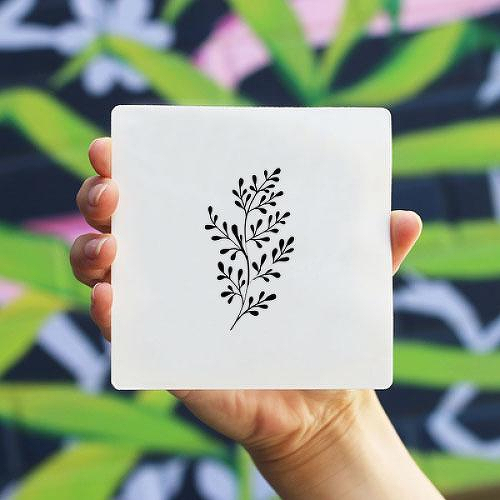 Whimsy by Nicola Jones is a Nature temporary tattoo from inkbox - 0