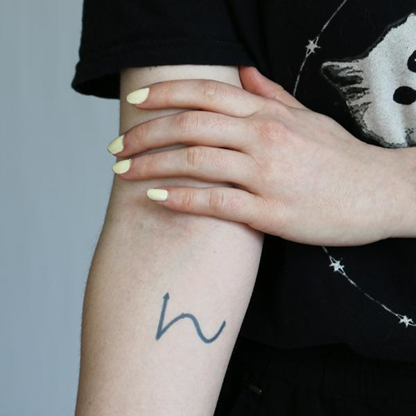 Wingardium by Lina Chambliss is a temporary tattoo from inkbox - 0