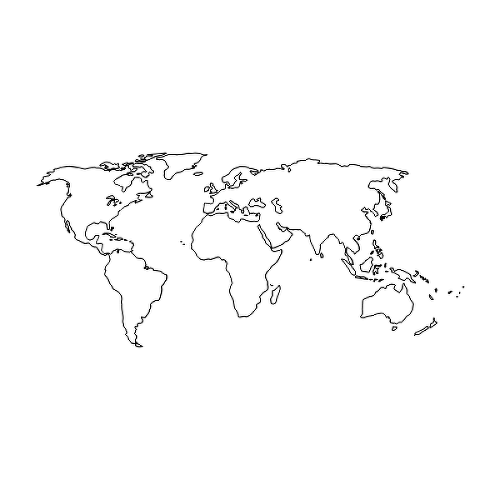 Worla by Felipe Sena is a Travel temporary tattoo from inkbox - 1