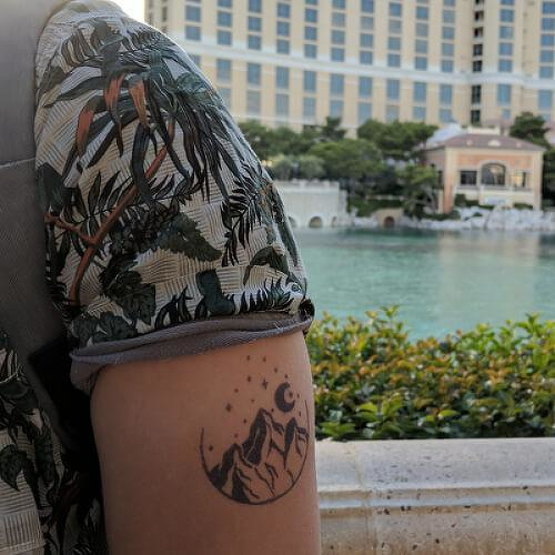 Wutai by Kristine Vodon is a temporary tattoo from inkbox - 2