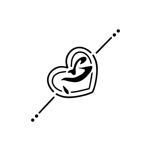 Xin by nolalettering is a temporary tattoo from inkbox - design