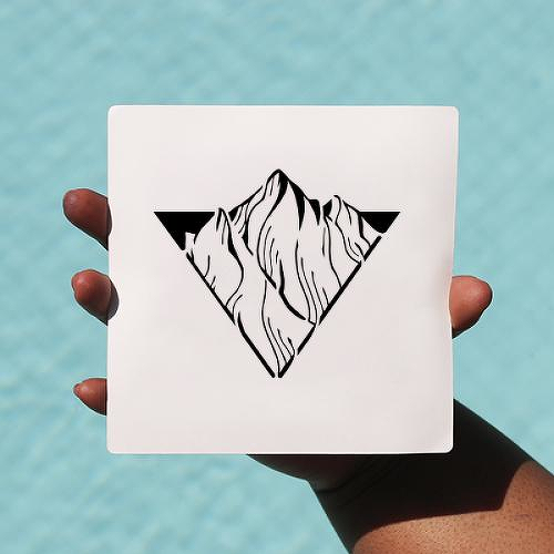 Xplor by darealarts is a Geometric temporary tattoo from inkbox - 0