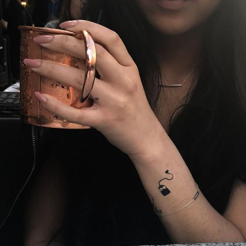 Zo by inkbox is a Hearts temporary tattoo from inkbox - 0