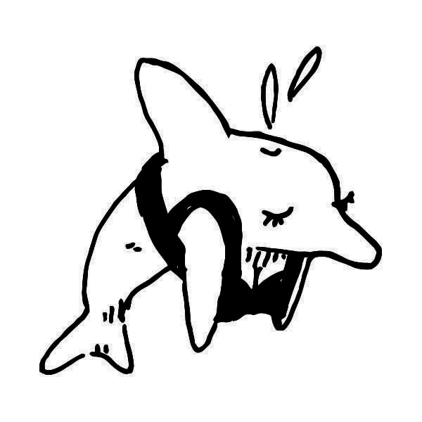 Sexy Dolphin by sketchnate is a temporary tattoo from inkbox - design