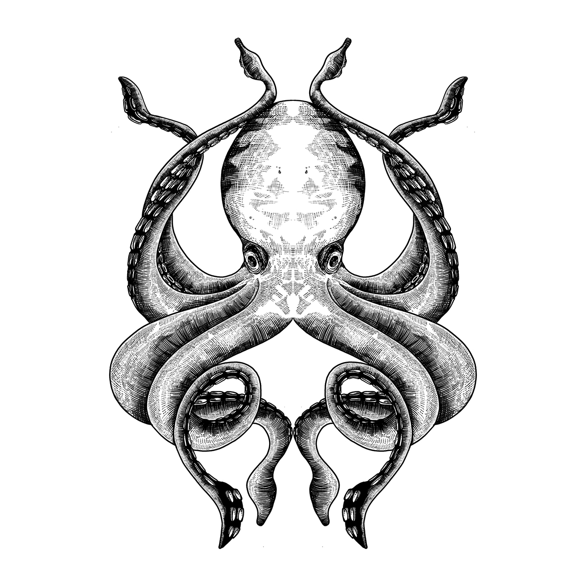 Lusca by Kiryadi is a temporary tattoo from inkbox - design