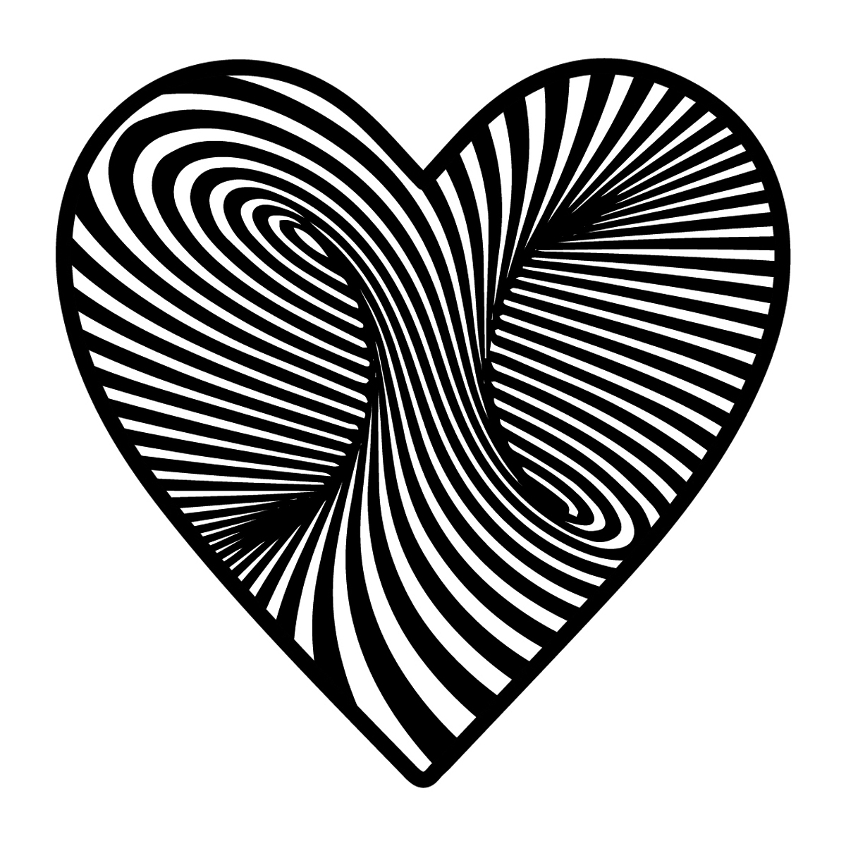 Through the Heart by Felipe Sena is a Hearts temporary tattoo from inkbox - stencil