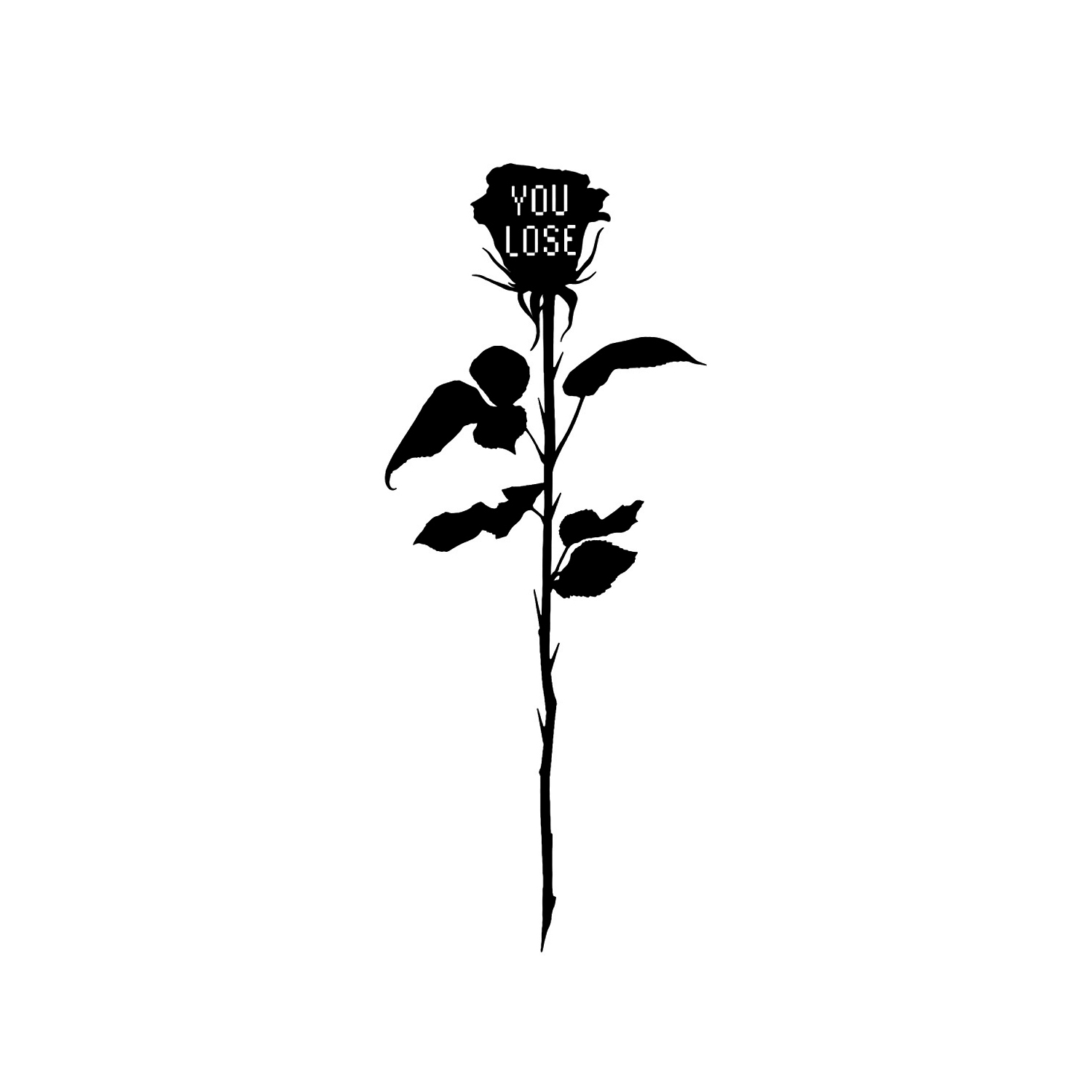 You Lose by Noil Culture is a temporary tattoo from inkbox - design
