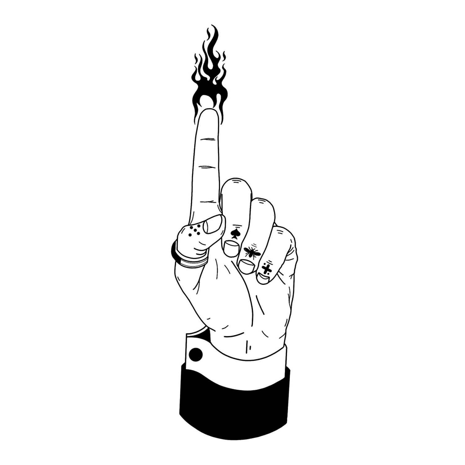 Mister Midas by Noil Culture is a temporary tattoo from inkbox - design