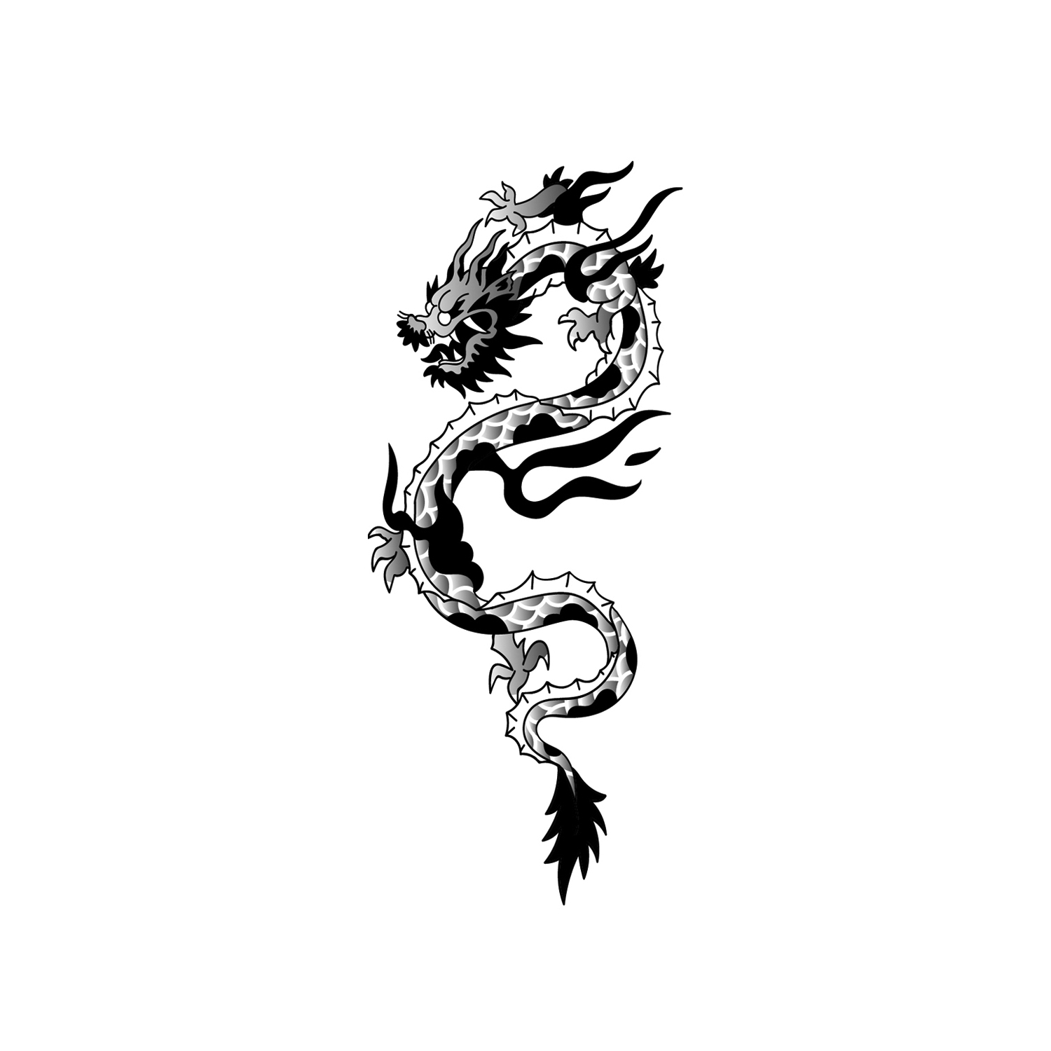Dragonaut by Felipe Sena is a temporary tattoo from inkbox - design