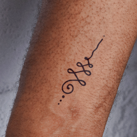 Spire by Kristine Vodon is a Geometric temporary tattoo from inkbox - compliment