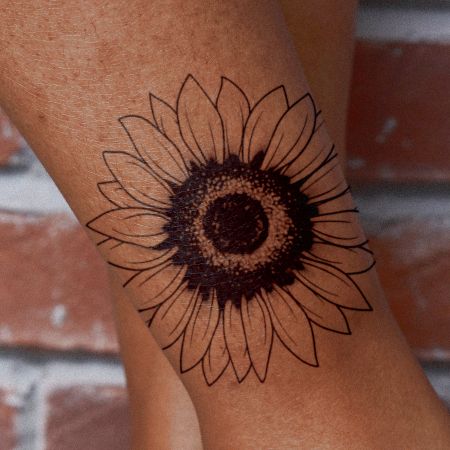 Sun Seeker by inkbox is a Flowers temporary tattoo from inkbox - main